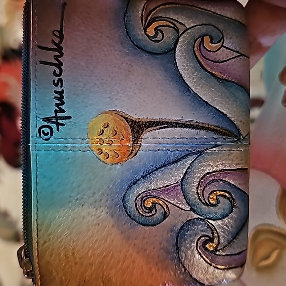 Anushka Leather flap crossbody and coin purse - Picture 11 of 16